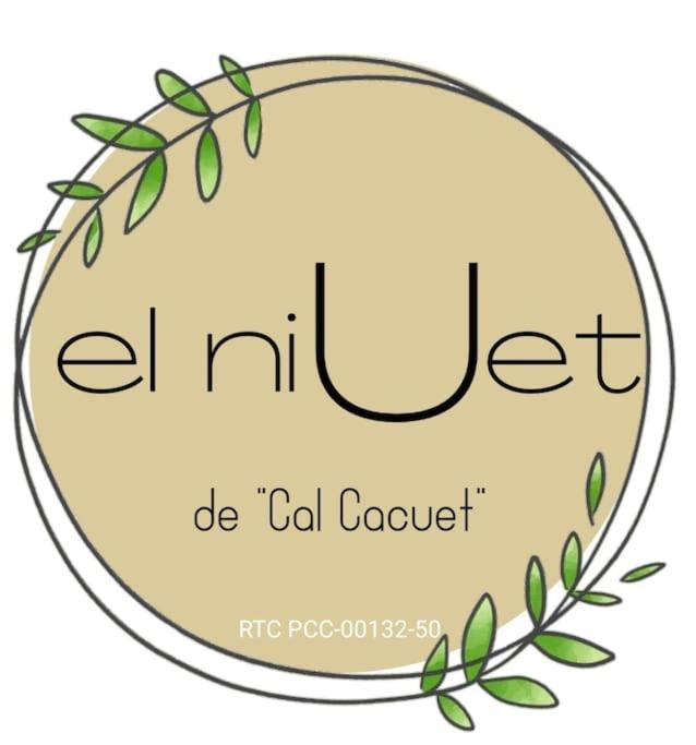 El Niuet De Cal Cacuet, La Teva Escapada Rural. Apartman Aviá Kültér fotó
